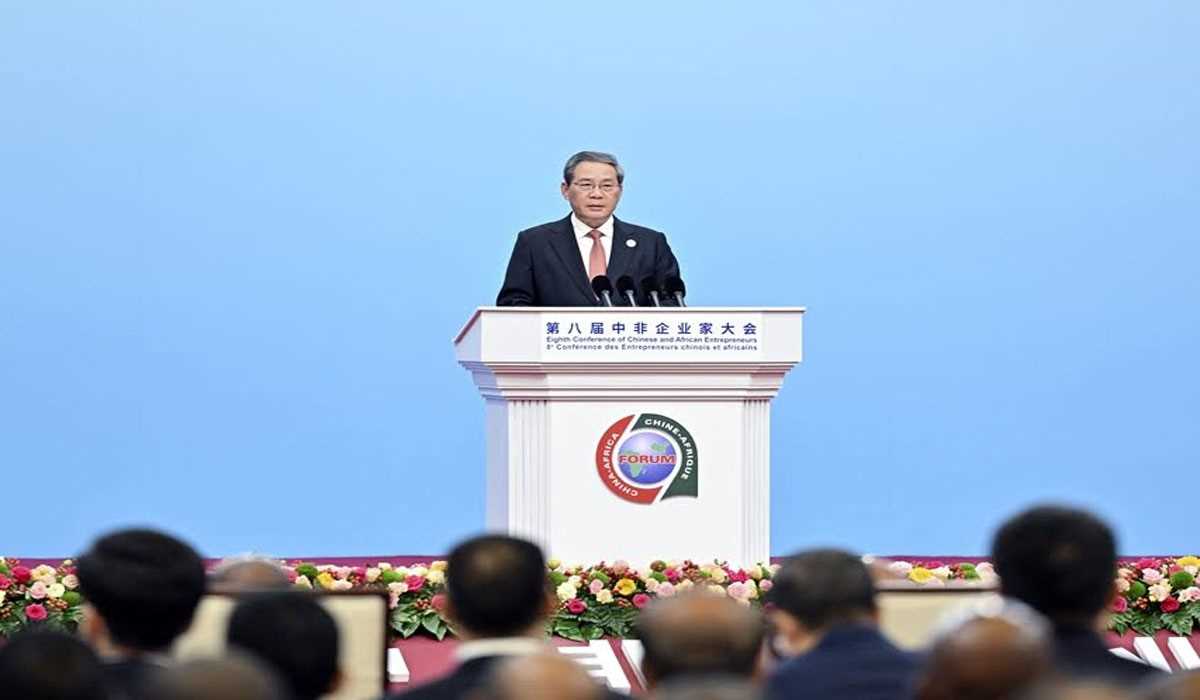 ली छ्यांग ने 8वें चीन-अफ्रीका उद्यमिता सम्मेलन में भाषण दिया